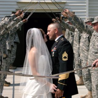 Our Wedding at Camp Atterbury Indiana US Army | Military wedding ...